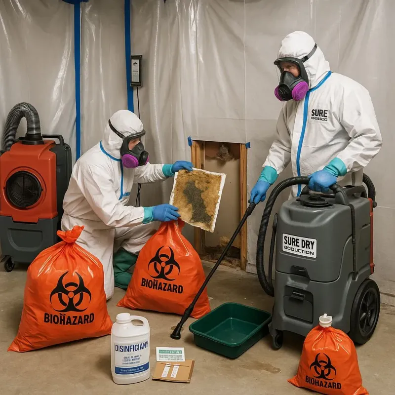 Contaminated Water Handling Protocols process in Saint Bonifacius, MN