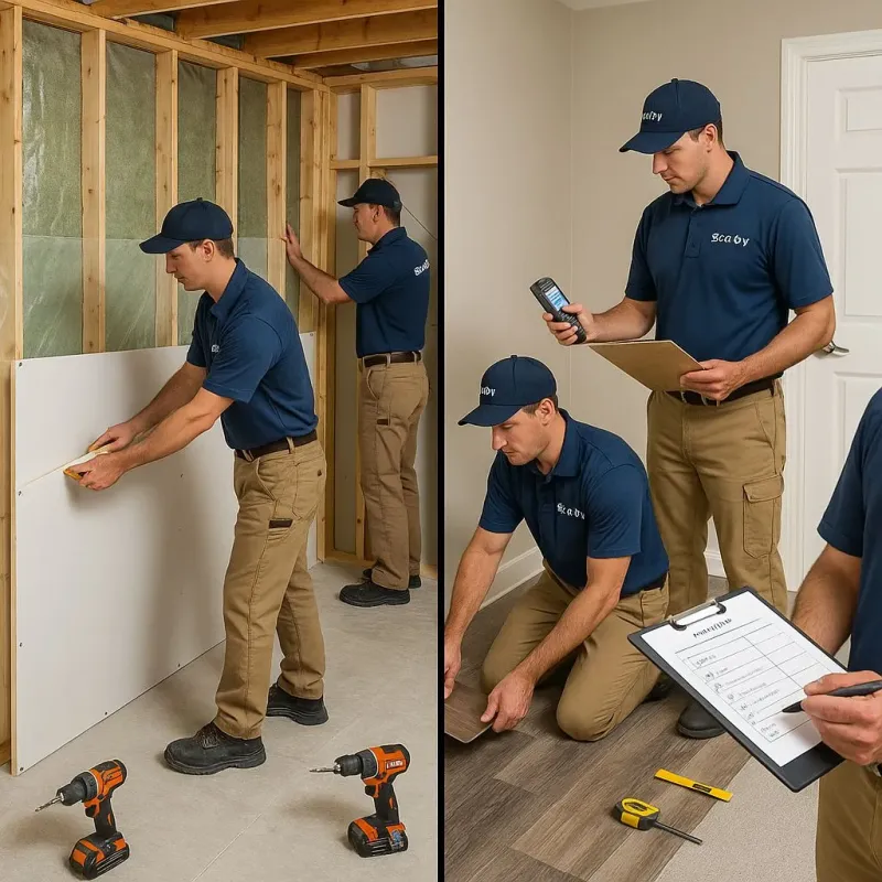 Repairs and Reconstruction process in Saint Bonifacius, MN