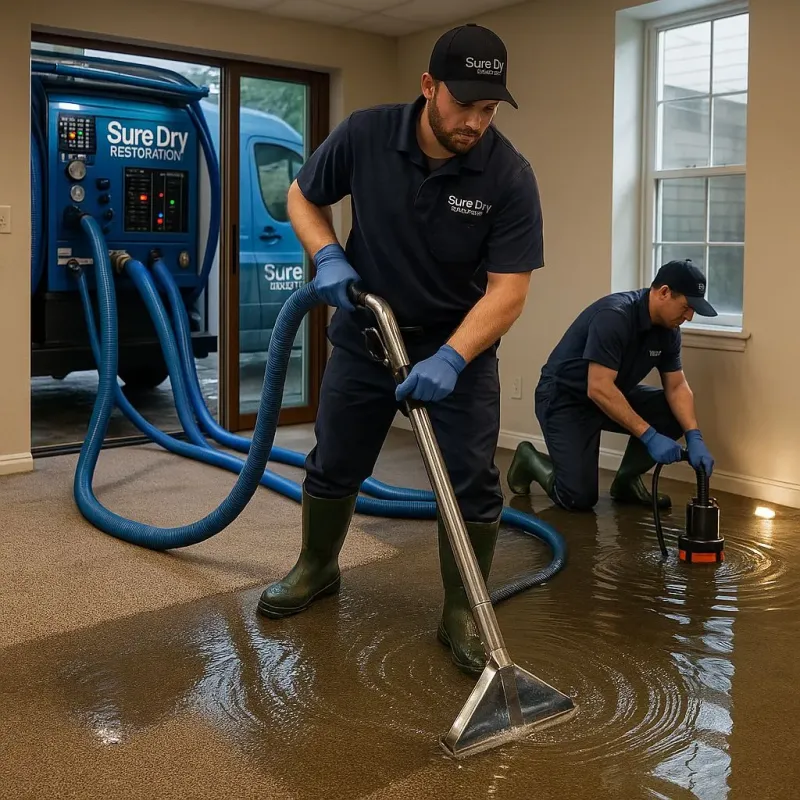 Water Extraction and Removal process in Saint Bonifacius, MN